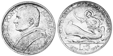 5 Lire 1933