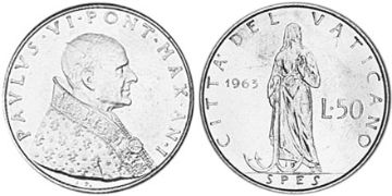 50 Lire 1963-1964