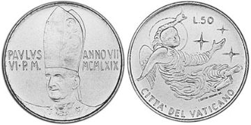 50 Lire 1969