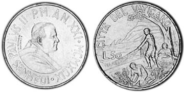 50 Lire 1999