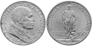 100 Lire 1939-1940