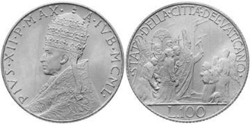 100 Lire 1950