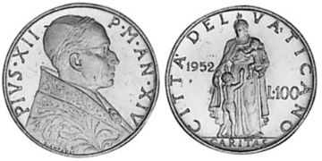 100 Lire 1951-1955