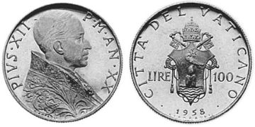 100 Lire 1957-1958