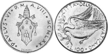100 Lire 1970-1977