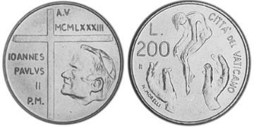 200 Lire 1983