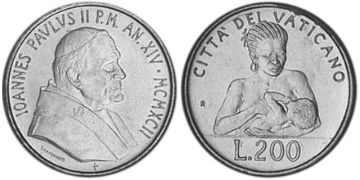 200 Lire 1992
