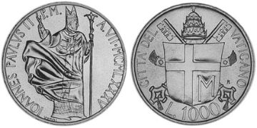 1000 Lire 1985