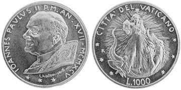 1000 Lire 1995