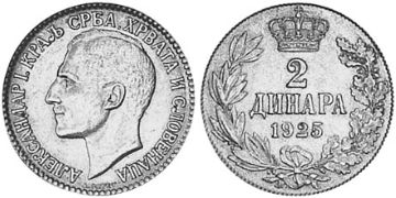 2 Dinara 1925