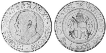 1000 Lire 1998