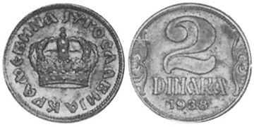 2 Dinara 1938