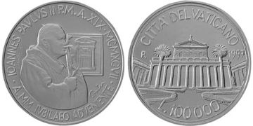 100000 Lire 1998