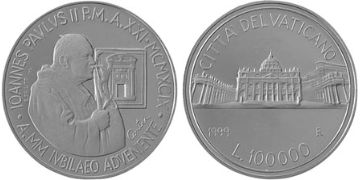 100000 Lire 1999
