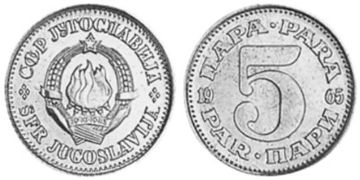 5 Para 1965-1981
