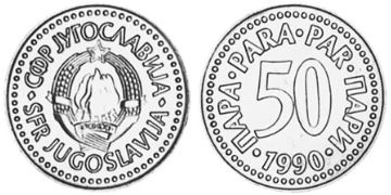 50 Para 1990-1991