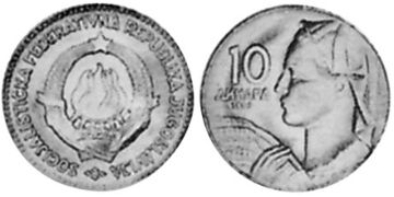 10 Dinara 1963