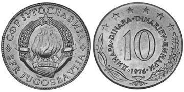 10 Dinara 1976-1981