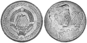 20 Dinara 1963