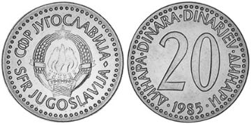 20 Dinara 1985-1987