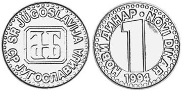 Novi Dinar 1994-1995