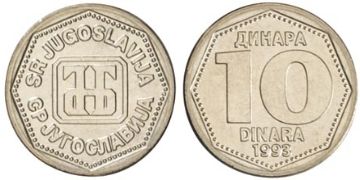 10 Dinara 1993