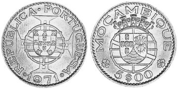 5 Escudos 1971-1973