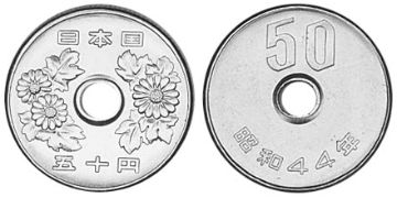 50 Yen 1967-1988