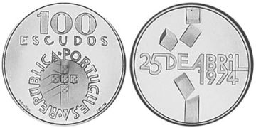 100 Escudos 1976