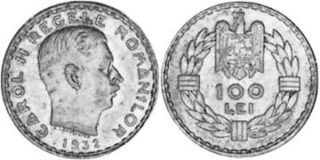 100 Lei 1932