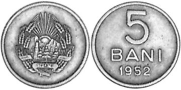 5 Bani 1952