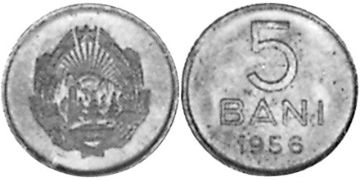 5 Bani 1953-1957