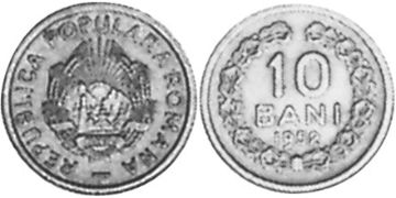 10 Bani 1952
