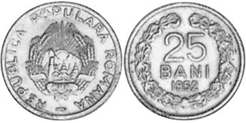 25 Bani 1952