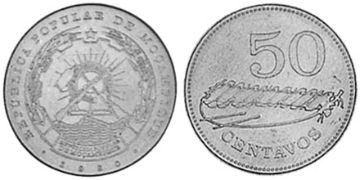 50 Centavos 1980-1982