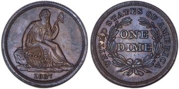 Half Dime 1837-1838