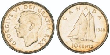 10 Centů 1948-1952