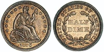 Half Dime 1856-1859