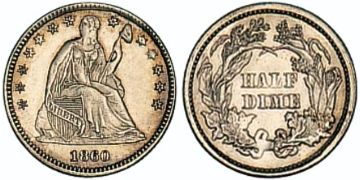 Half Dime 1860-1873