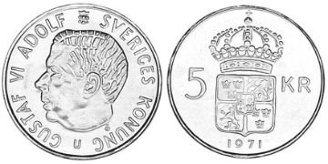 5 Kronor 1954-1971