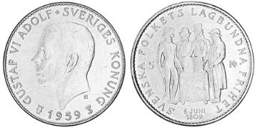 5 Kronor 1959
