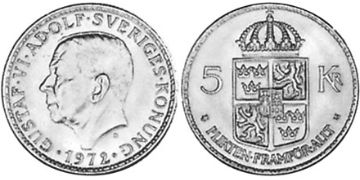 5 Kronor 1972-1973