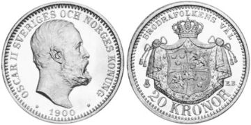 20 Kronor 1900-1902