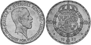 20 Kronor 1925