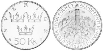 50 Kronor 1975