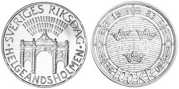 100 Kronor 1983