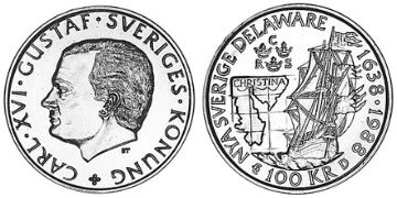 100 Kronor 1988