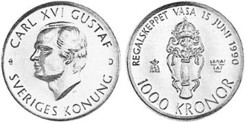1000 Kronor 1990
