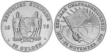 25 Gulden 1976