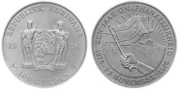 100 Gulden 1976